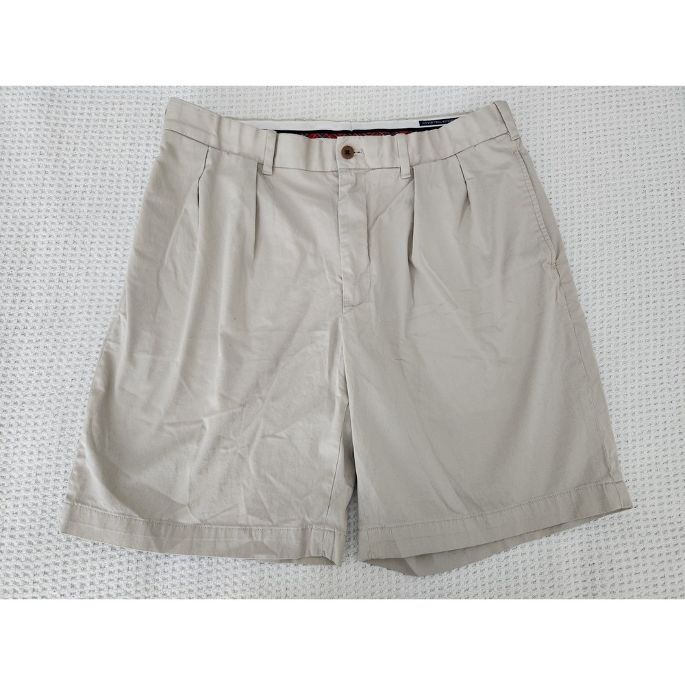 VTG Polo Golf Ralph Lauren Mens Sz 35 Shorts Classic Khaki Beige Vintage Crest